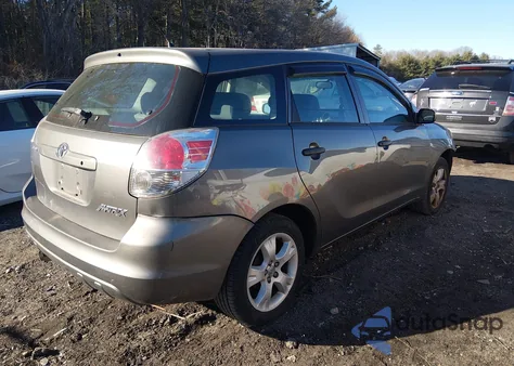 2007 Toyota Matrix z USA, uszkodzony, nr VIN 2T1KR32E17C673663